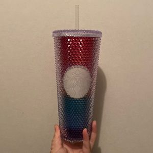 Starbucks Limited Edition 2020 Pride Studded Rainbow Tumbler